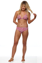 Load image into Gallery viewer, Pink ladies bikini bottom - Paisley 2