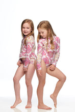 Load image into Gallery viewer, St Ives longsleeve Onsie Swimsuit Pink-Le Fever
