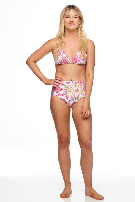 Sauton Sands Bikini Top Pink Le-Fever