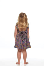Load image into Gallery viewer, Girls Liberty Deer Print Open Back Bow Dress