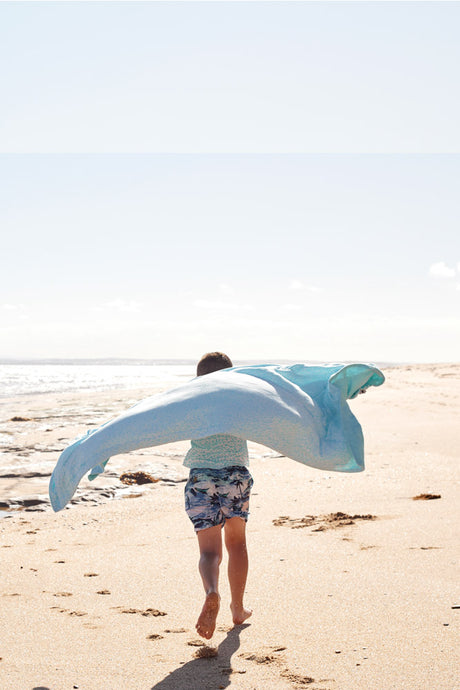 Large Beach Towel Aqua